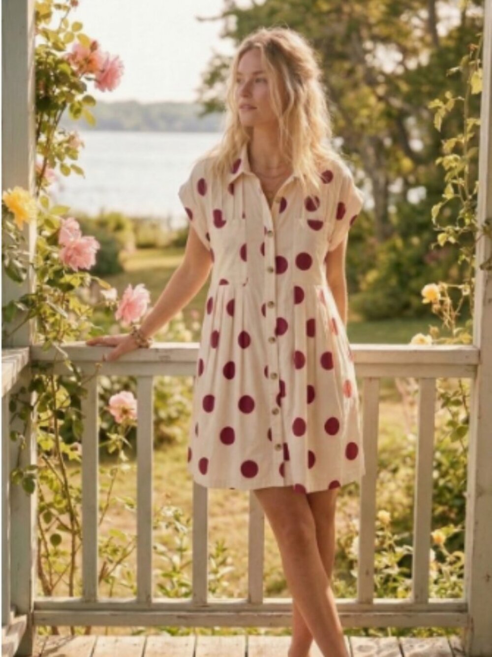Everyday Polka Dot Dress